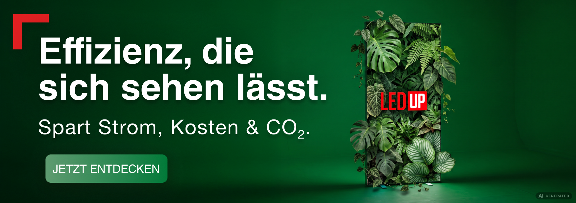 31% weniger Stromverbrauch