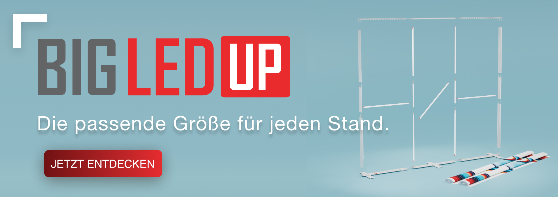Die passende Messewand! 