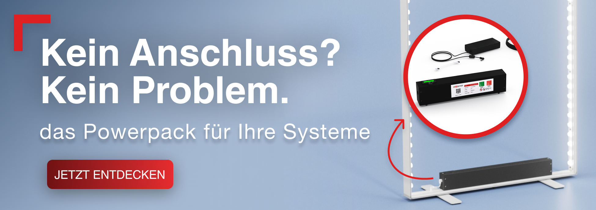 Volle Freiheit - ohne Steckdose