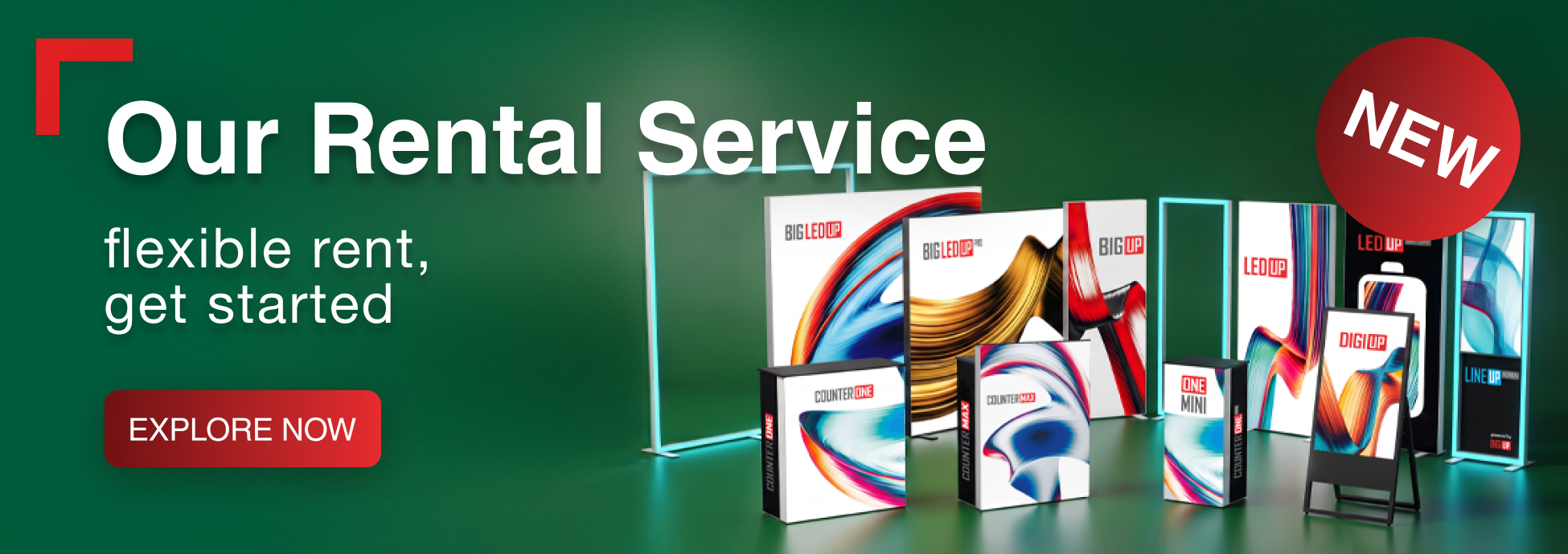 NEW: Our Rental Service